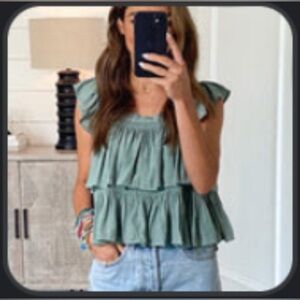 Talulah Smocked Top - NWOT